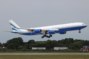 Las Vegas Sands Casino Airbus A340-541 (VP-BMS) at  Hamburg - Fuhlsbuettel (Helmut Schmidt), Germany