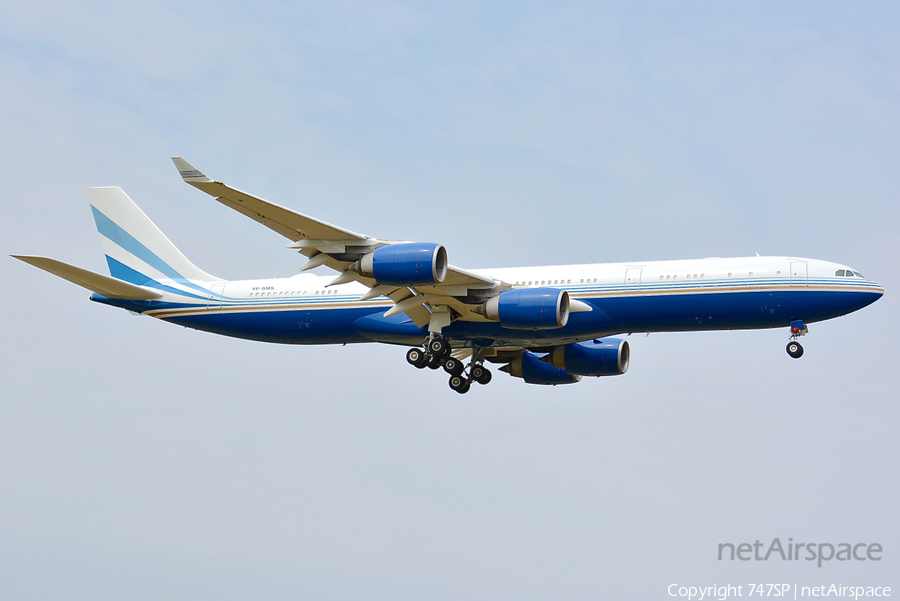 Sands Aviation - Las Vegas Sands Casino Airbus A340-541 (VP-BMS) | Photo 253163