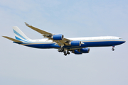 Las Vegas Sands Casino Airbus A340-541 (VP-BMS) at  Hamburg - Fuhlsbuettel (Helmut Schmidt), Germany