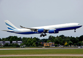 Las Vegas Sands Casino Airbus A340-541 (VP-BMS) at  Hamburg - Fuhlsbuettel (Helmut Schmidt), Germany