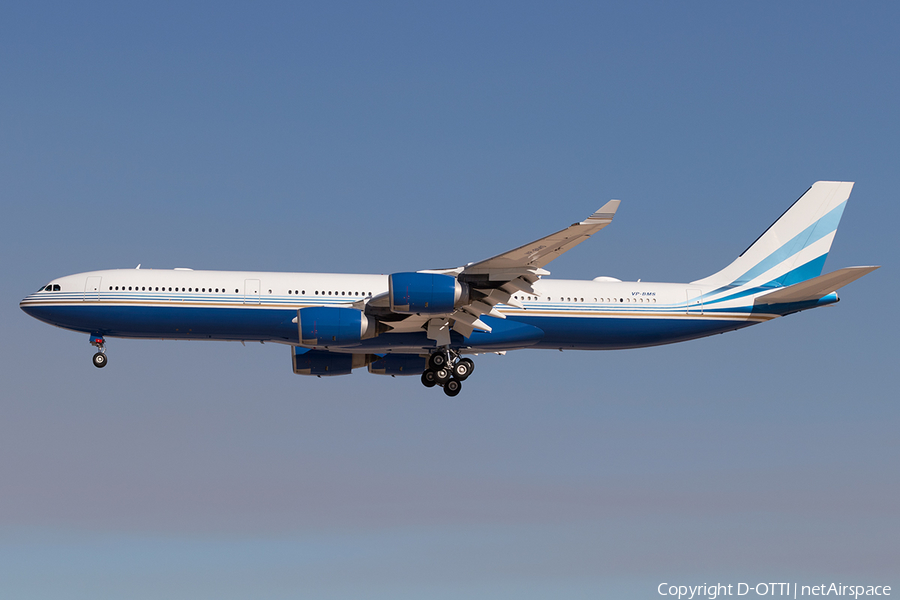 Las Vegas Sands Casino Airbus A340-541 (VP-BMS) | Photo 201150