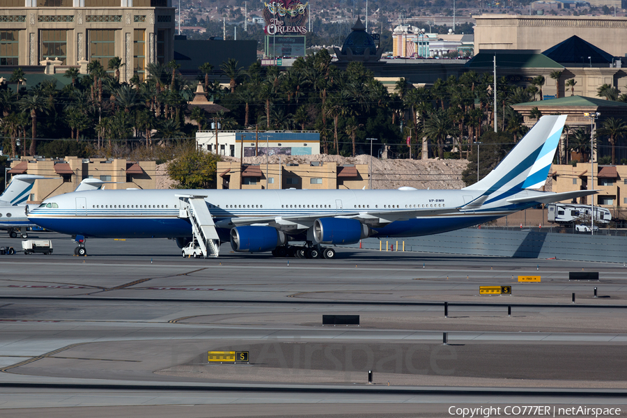 Las Vegas Sands Casino Airbus A340-541 (VP-BMS) | Photo 208844