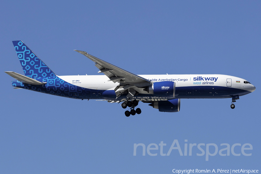 Silk Way West Airlines Boeing 777-F (VP-BMU) | Photo 679896