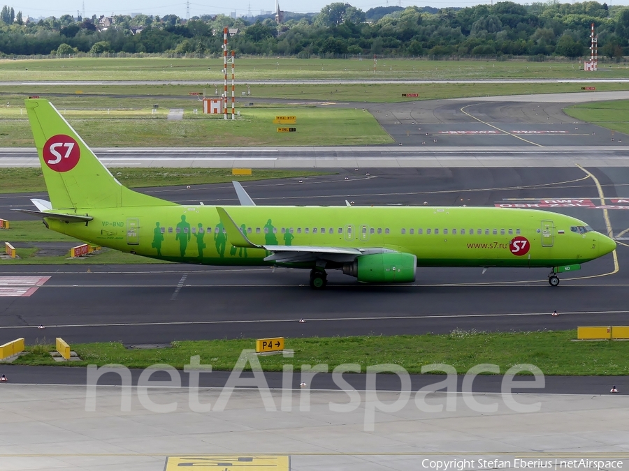 S7 Airlines Boeing 737-83N (VP-BND) | Photo 177493