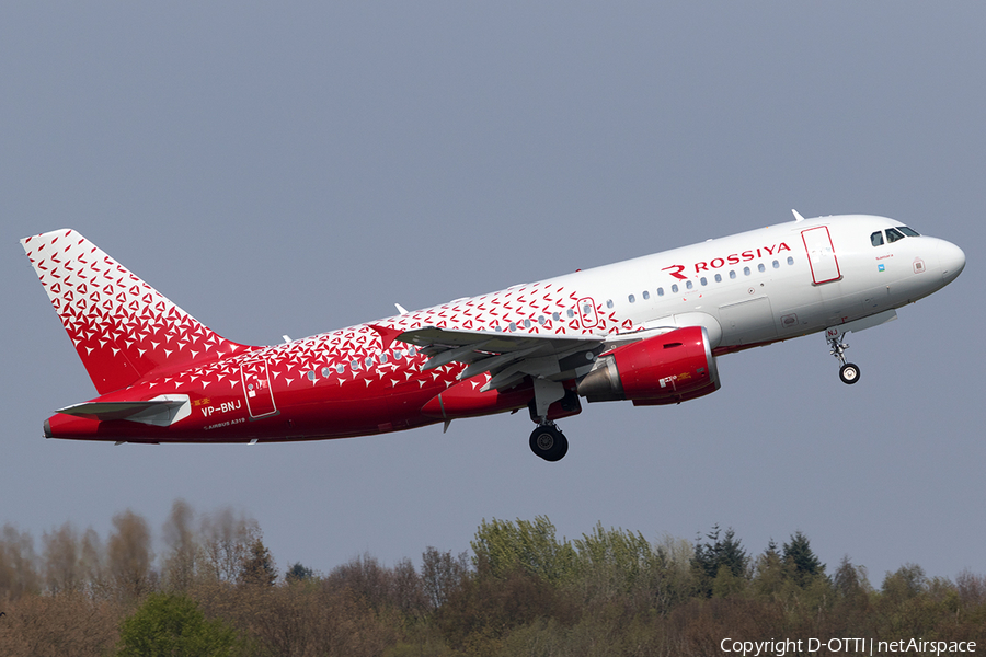 Rossiya - Russian Airlines Airbus A319-111 (VP-BNJ) | Photo 159326