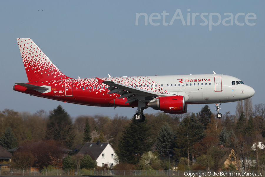 Rossiya - Russian Airlines Airbus A319-111 (VP-BNJ) | Photo 314049