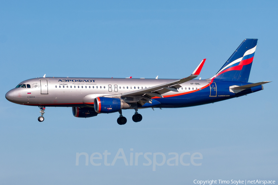 Aeroflot - Russian Airlines Airbus A320-214 (VP-BNL) | Photo 103772
