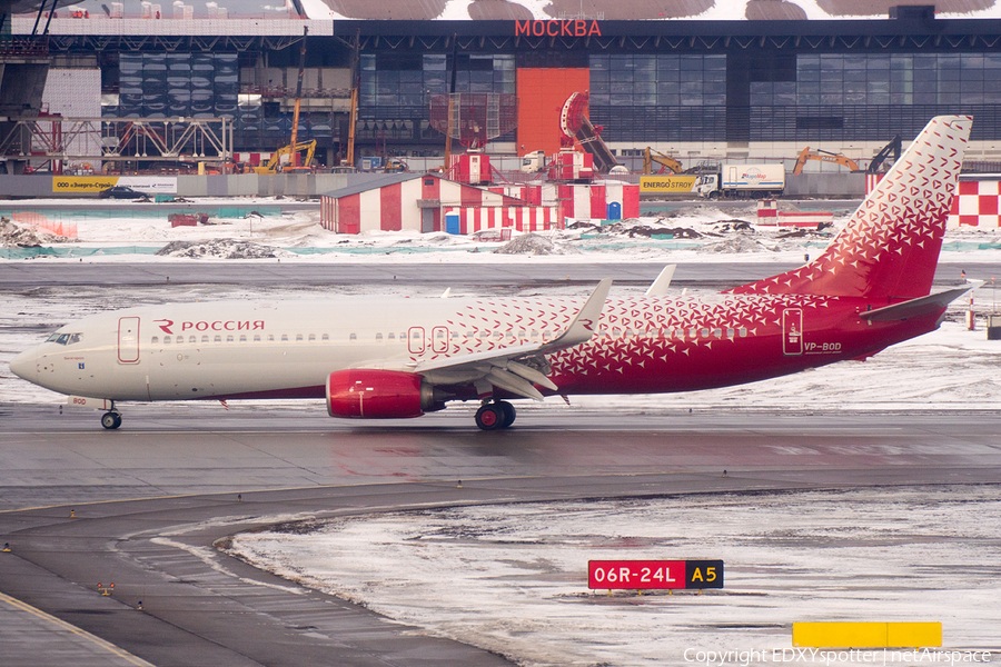 Rossiya - Russian Airlines Boeing 737-8LJ (VP-BOD) | Photo 303615