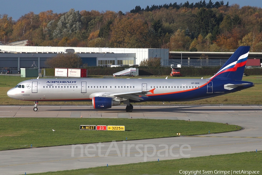 Aeroflot - Russian Airlines Airbus A321-211 (VP-BOE) | Photo 34219