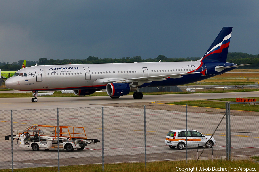 Aeroflot - Russian Airlines Airbus A321-211 (VP-BOE) | Photo 176388
