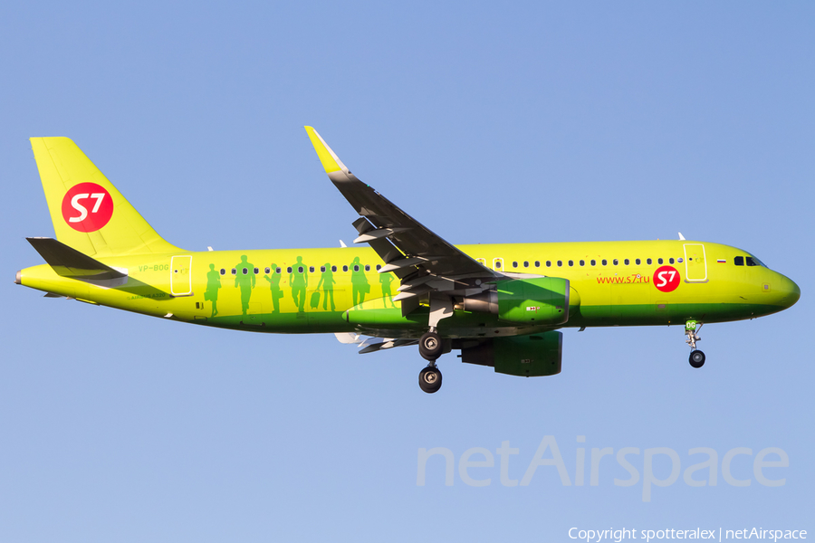 S7 Airlines Airbus A320-214 (VP-BOG) | Photo 108396