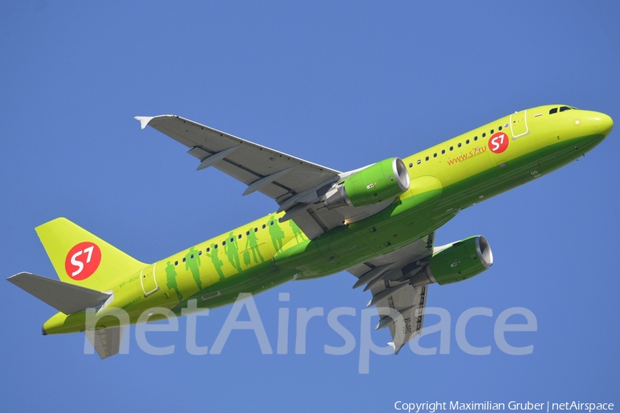 S7 Airlines Airbus A320-214 (VP-BOG) | Photo 111467