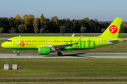S7 Airlines Airbus A320-214 (VP-BOL) at  Munich, Germany