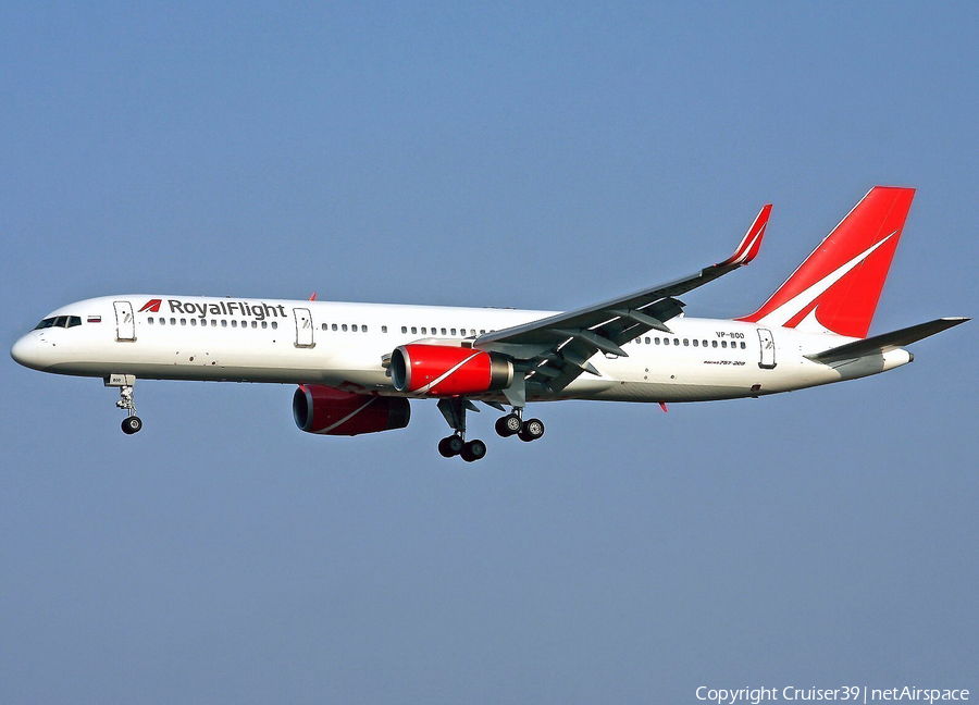 Royal Flight Boeing 757-204 (VP-BOO) | Photo 87293