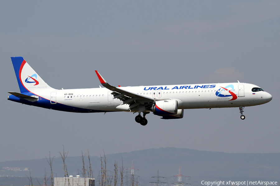 Ural Airlines Airbus A321-251NX (VP-BOQ) | Photo 445508