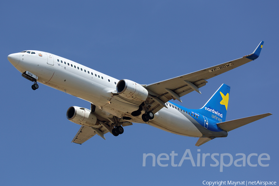 Nordwind Airlines Boeing 737-8Q8 (VP-BOW) | Photo 140157