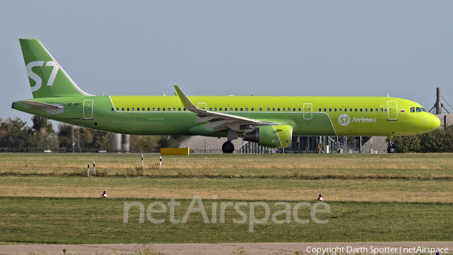 S7 Airlines Airbus A321-211 (VP-BPC) | Photo 378390