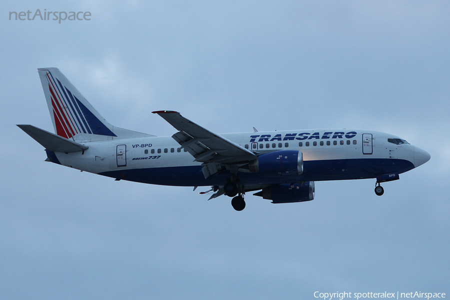 Transaero Airlines Boeing 737-5K5 (VP-BPD) | Photo 65744