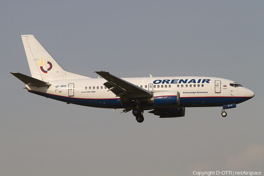 Orenair Boeing 737-5H6 (VP-BPE) | Photo 382540