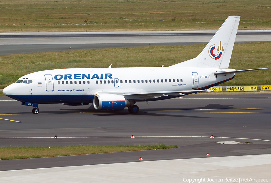 Orenair Boeing 737-5H6 (VP-BPE) | Photo 78827