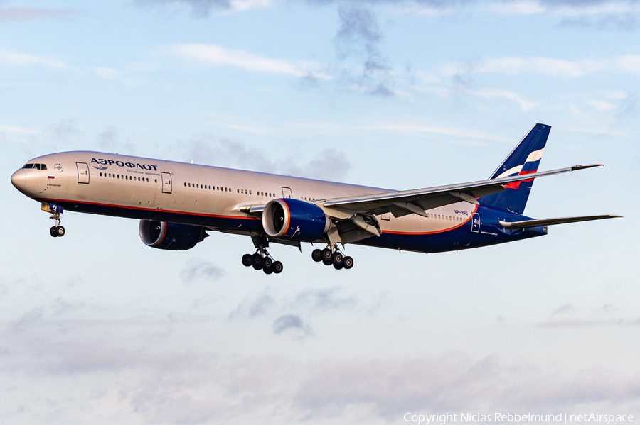 Aeroflot - Russian Airlines Boeing 777-3M0(ER) (VP-BPG) | Photo 412321