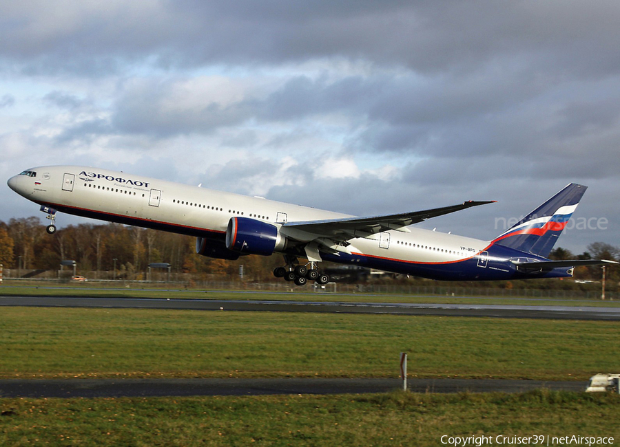 Aeroflot - Russian Airlines Boeing 777-3M0(ER) (VP-BPG) | Photo 429274