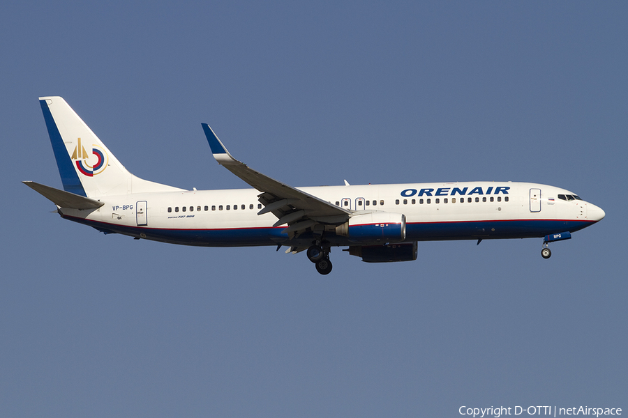 Orenair Boeing 737-8AS (VP-BPG) | Photo 391032