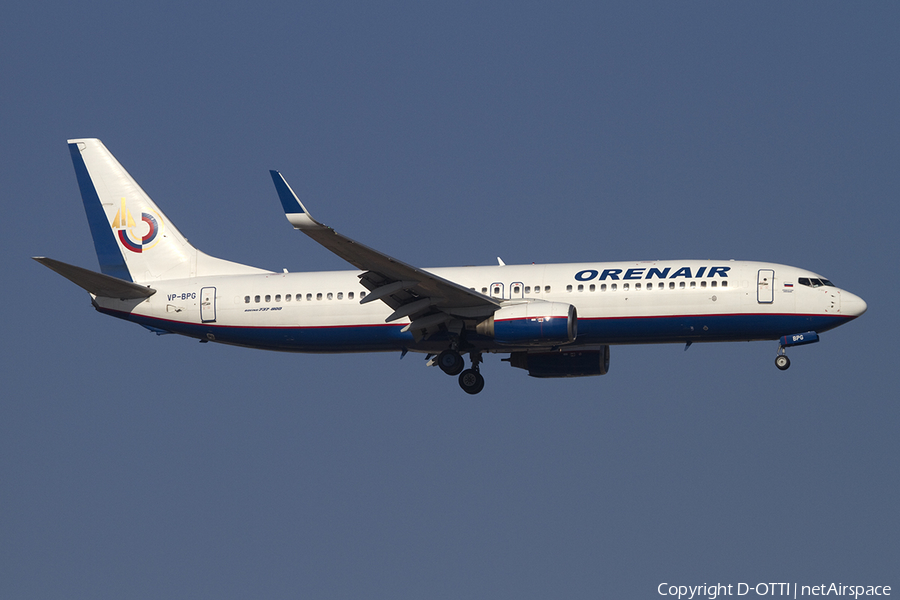 Orenair Boeing 737-8AS (VP-BPG) | Photo 391349