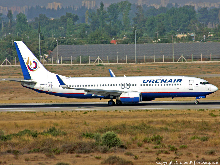Orenair Boeing 737-8AS (VP-BPG) | Photo 89251