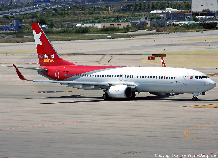 Nordwind Airlines Boeing 737-83N (VP-BPI) | Photo 75464