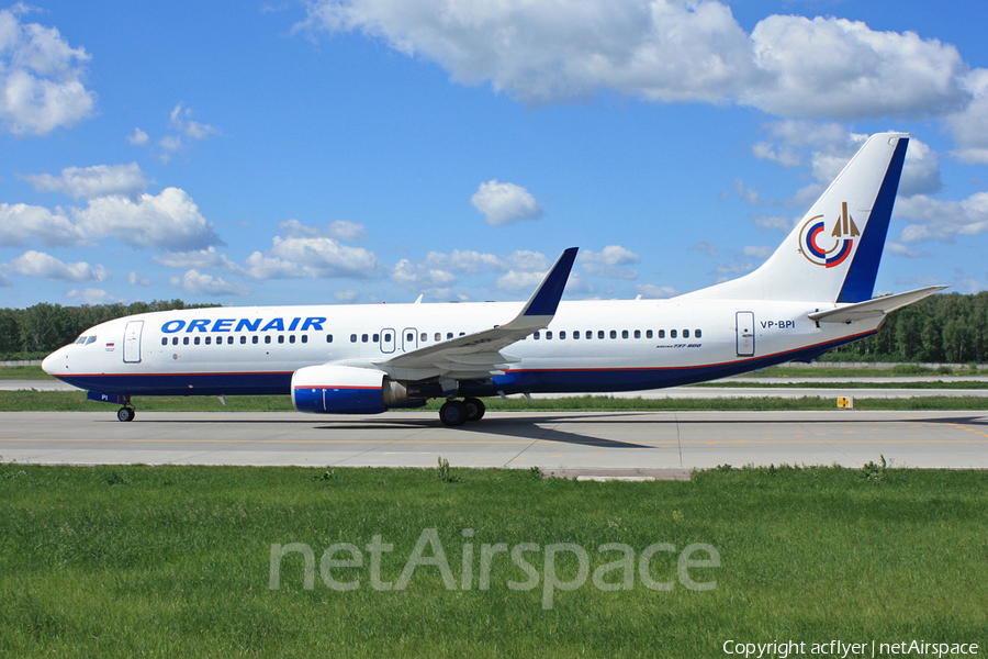 Orenair Boeing 737-83N (VP-BPI) | Photo 186360