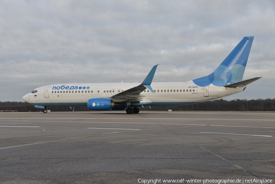 Pobeda Boeing 737-8AL (VP-BPK) | Photo 393727