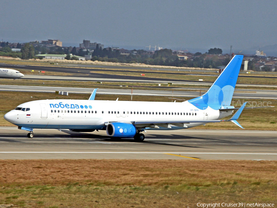 Pobeda Boeing 737-8AL (VP-BPK) | Photo 300773