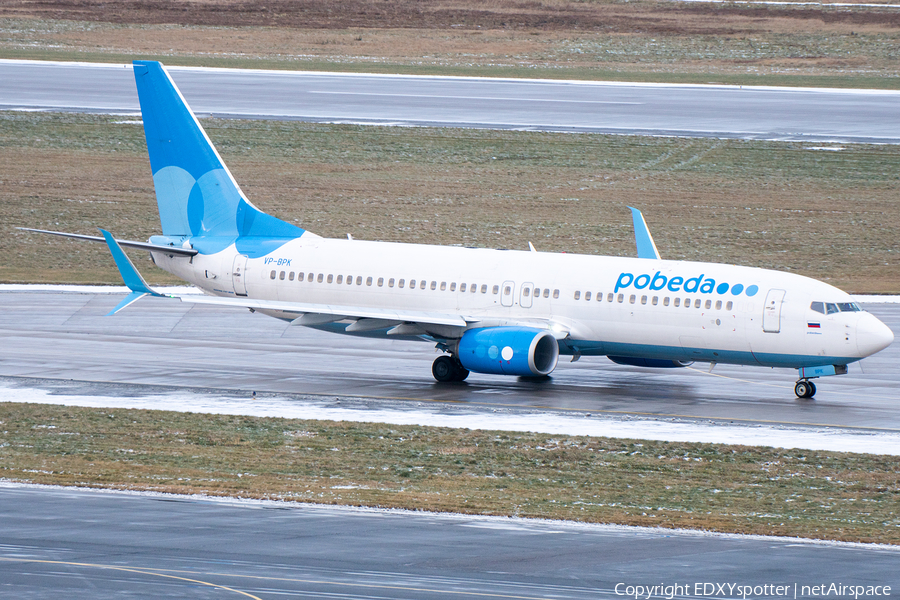 Pobeda Boeing 737-8AL (VP-BPK) | Photo 488280