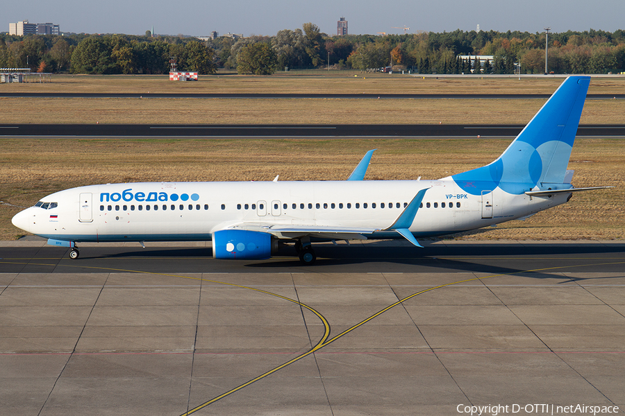 Pobeda Boeing 737-8AL (VP-BPK) | Photo 270023
