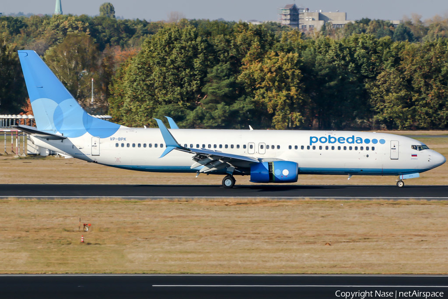 Pobeda Boeing 737-8AL (VP-BPK) | Photo 274041