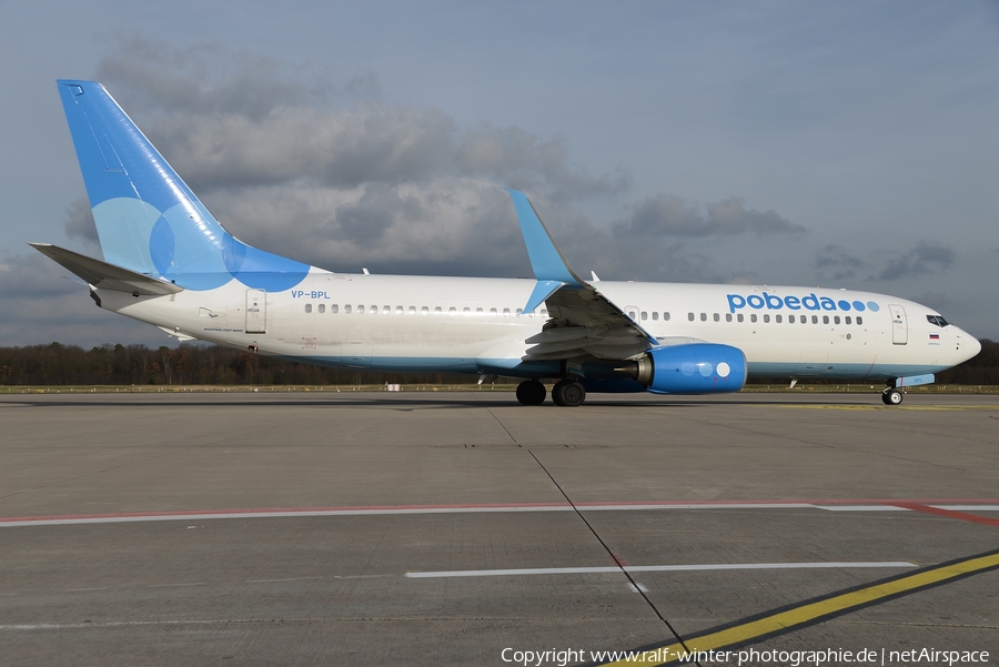 Pobeda Boeing 737-8AL (VP-BPL) | Photo 360363