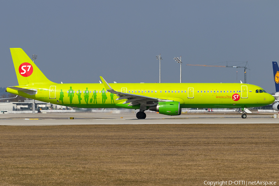 S7 Airlines Airbus A321-211 (VP-BPO) | Photo 232724