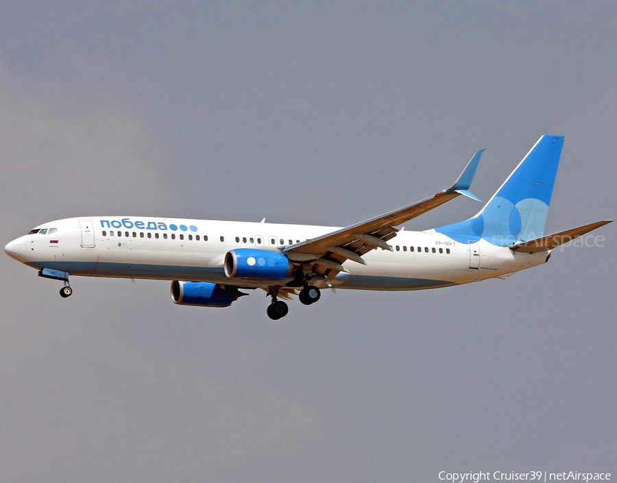 Pobeda Boeing 737-8AL (VP-BPT) | Photo 365970