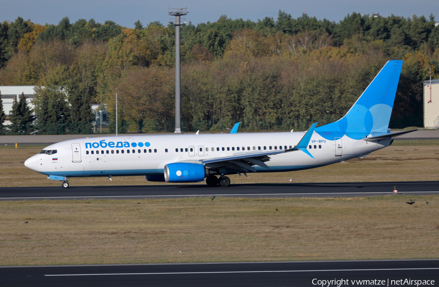 Pobeda Boeing 737-8AL (VP-BPU) | Photo 429340