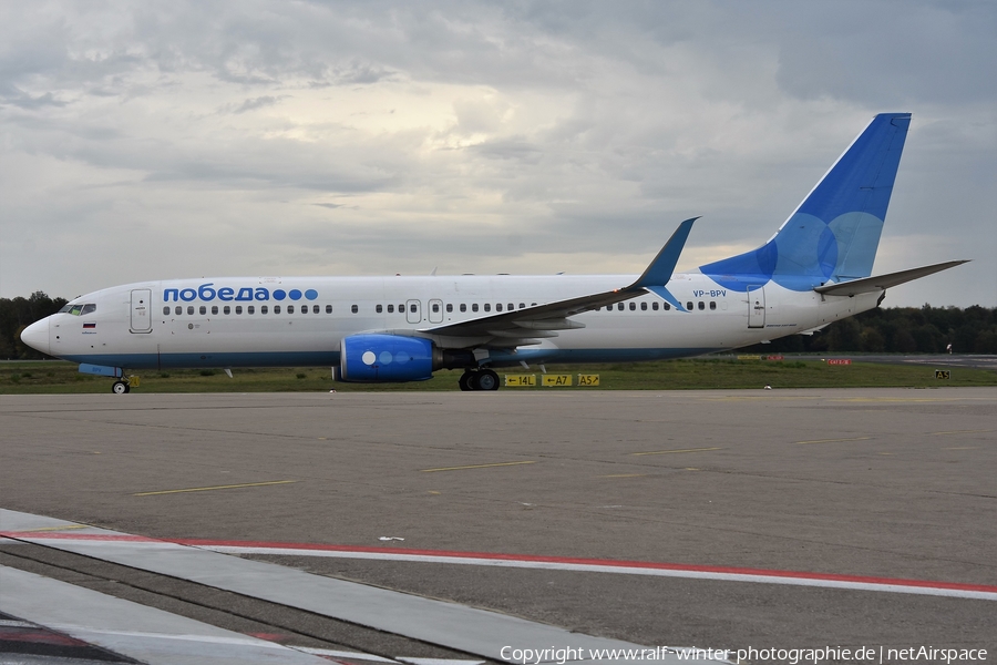Pobeda Boeing 737-8AL (VP-BPV) | Photo 465573