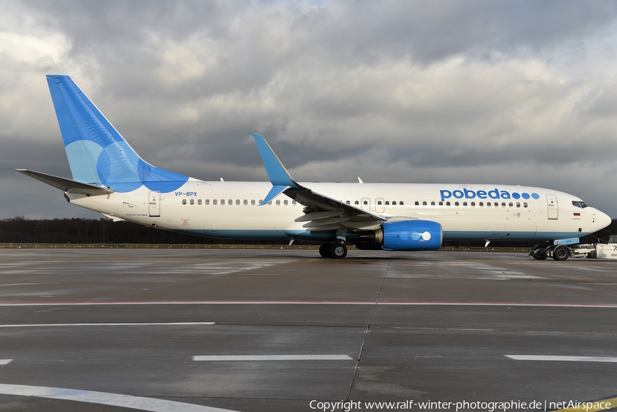 Pobeda Boeing 737-8AL (VP-BPX) | Photo 383394