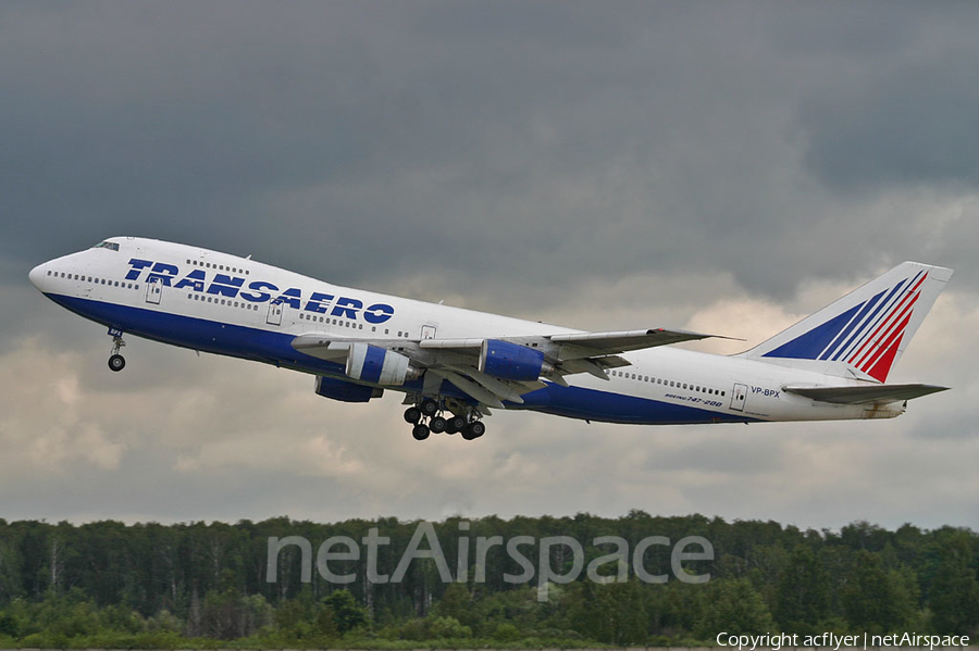 Transaero Airlines Boeing 747-267B (VP-BPX) | Photo 152742