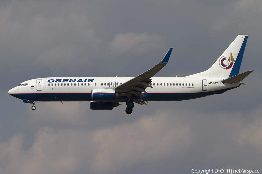 Orenair Boeing 737-83N (VP-BPY) | Photo 381570