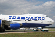 Transaero Airlines Boeing 747-219B (VP-BQA) at  Moscow - Domodedovo, Russia