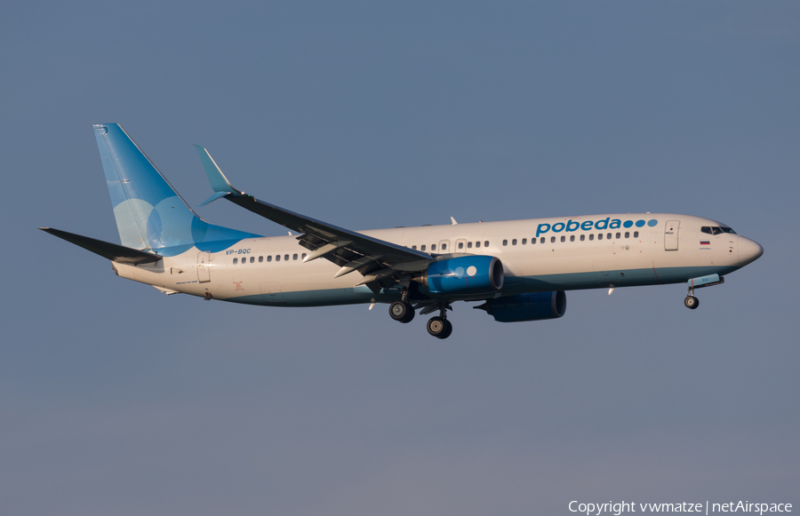 Pobeda Boeing 737-8MC (VP-BQC) | Photo 360268