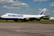 Transaero Airlines Boeing 747-219B (VP-BQE) at  Moscow - Domodedovo, Russia