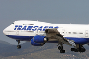 Transaero Airlines Boeing 747-219B (VP-BQH) at  Barcelona - El Prat, Spain