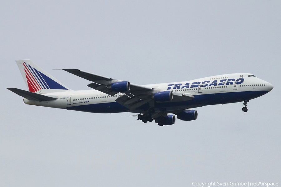 Transaero Airlines Boeing 747-219B (VP-BQH) | Photo 17421