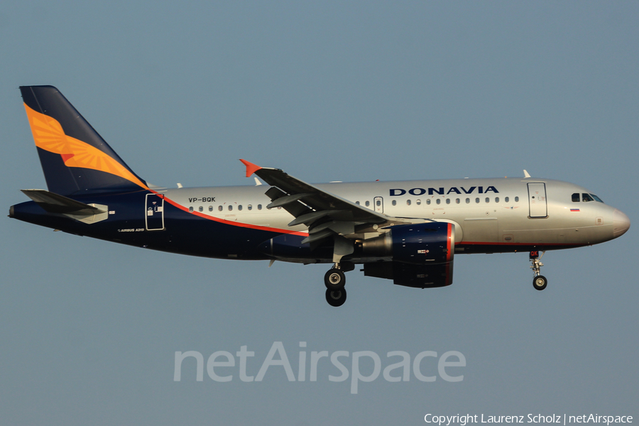 Donavia Airbus A319-111 (VP-BQK) | Photo 63158